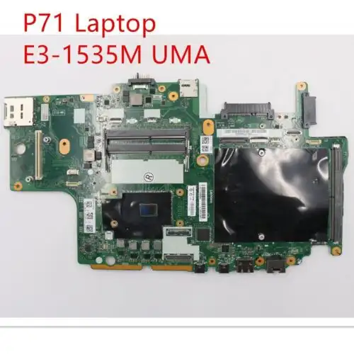 Motherboard For Lenovo Thinkpad P71 Laptop Mainboard E3-1535M Uma 01Av390