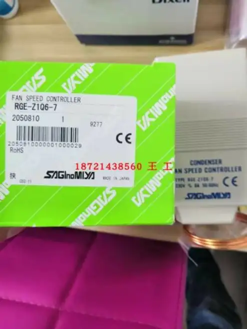 For Saginomiya Rge-Z1Q6-7 230V 8A 50/60Hz Condensing Fan Governor Inbox