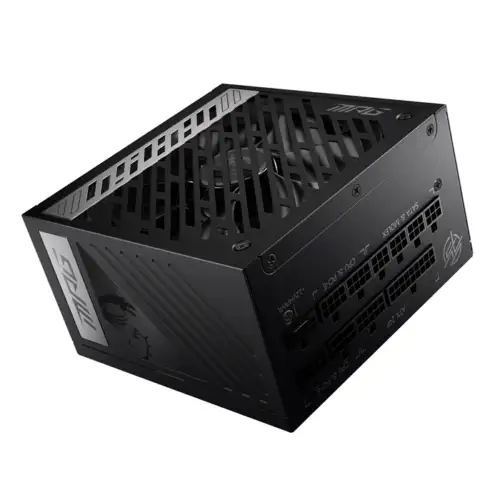 Msi Mpg A1000G Pcie5 1000W Atx Power Supply Unit 80 Plus Gold Fully Modular Fl