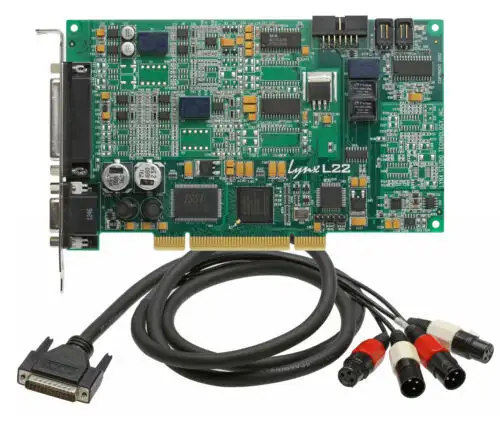 Lynx L22 192Khz Audiophile Pci Sound Card + Balanced Analog Xlr Breakout Cable