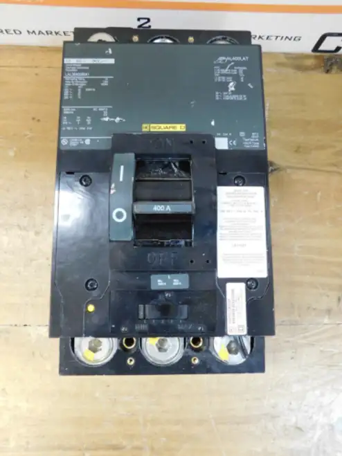 Square D Lal364008041 400Amp 600V Shunt Trip Circuit Breaker Csq