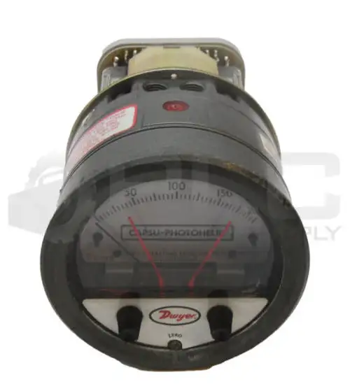 Dwyer Instruments 43200 Capsu-Photohelic Gage 500Psig 0-200" 117V 50/60Hz