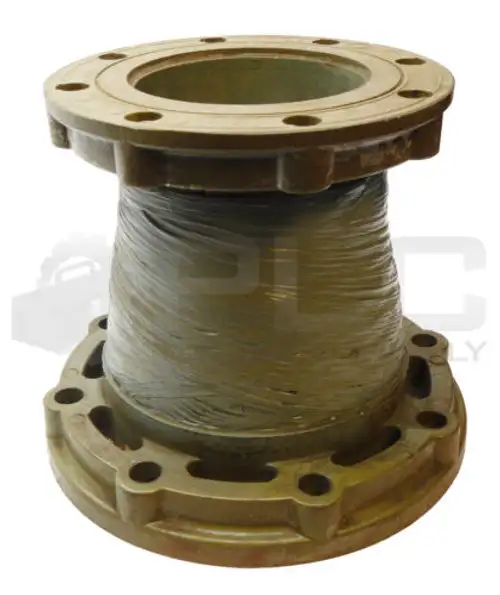 New Smith Fibercast 187-03 Green Th Concentric Reducer
