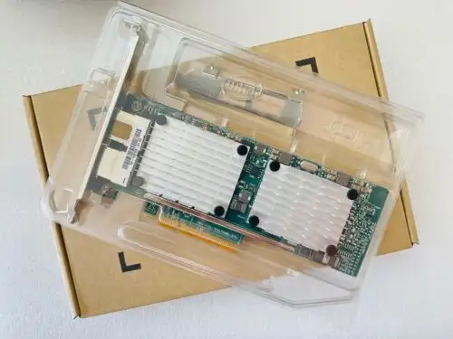 Qle8442-Rj Qlogic Dual-Ports Rj-45 Pci Express 3.0 X8 To 10Gbps Eth Baset