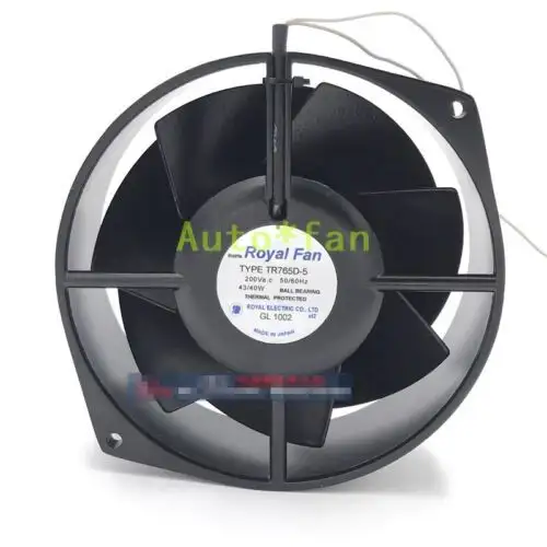 Royal Fan200V15055 Axial Flow High-Temperature Resistant Fan Tr765D-5