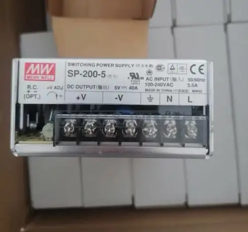 Meanwell Sp-200-5 5V40A Switching Power Supply