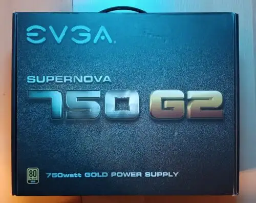 Evga Supernova 750 G2 Modular 750W Power Supply - Black - Never In Pc