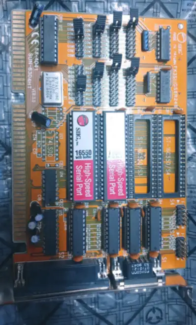 Sun-6304Ht Ex-4041 Ver:3.0 High Speed 16550 Card