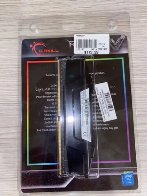 G. Skill 16Gb (16Gbx1) (Ddr4) Memory (F43200C16S16Gvk)
