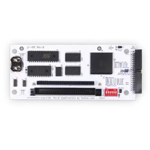 Texelec'S Jr-Ide Rev.B For The Pcjr By Retrotronics