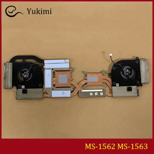 Ms-1562 Ms-1563 Für Msi Stealth 15M Cpu Grafikkarte Kühlkörper Kühler Kühlung Lüfter