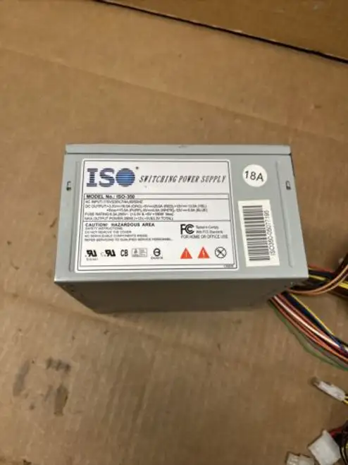 Iso Iso-350 250W Atx Power Supply Is0-350 Iso Switching Power Supply