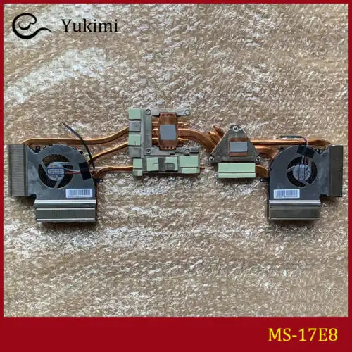 Ms-17E8 For Msi Ge75 Gp75 Gtx1650 Cpu Graphics Heatsink Cooling Fan