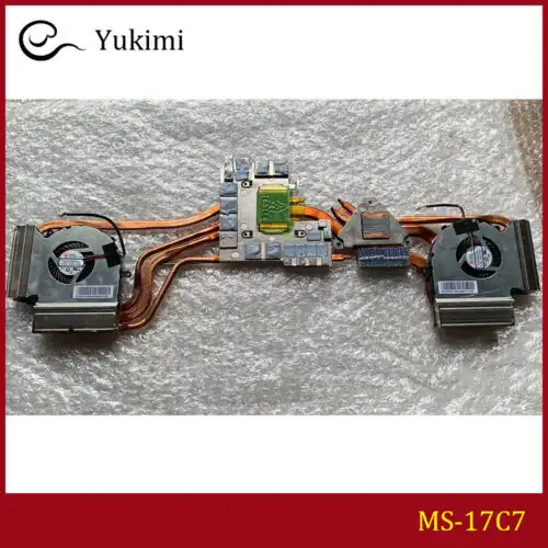 Ms-17C7 Para Msi Gl73 Gp73 We73 Gtx2060 Cpu Disipador Térmico Refrigerador Ventilador