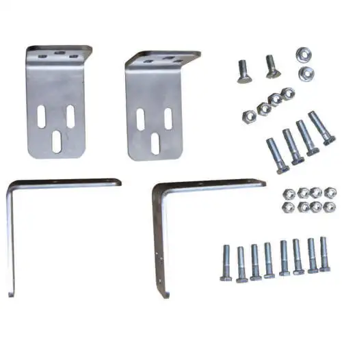Ps Industries Lsg-Ac-2206 Gal Mount Bracket Galv Angle Iron 3.75X3.75