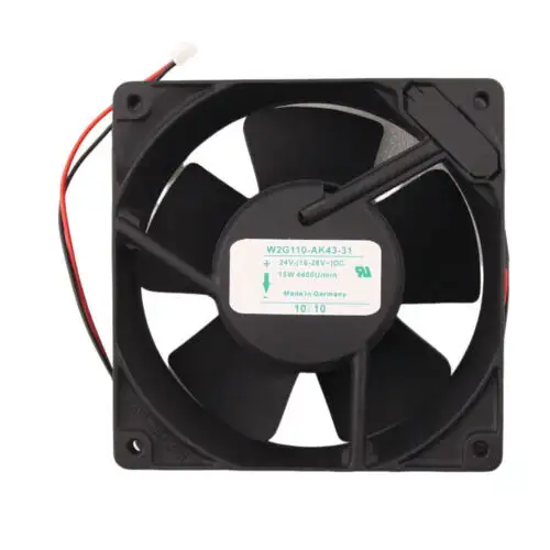 24V 15W 4400Min/-1 For W2G110-Ak43-31 12012038 2 Wire Cooling Fan W2G110Ak43
