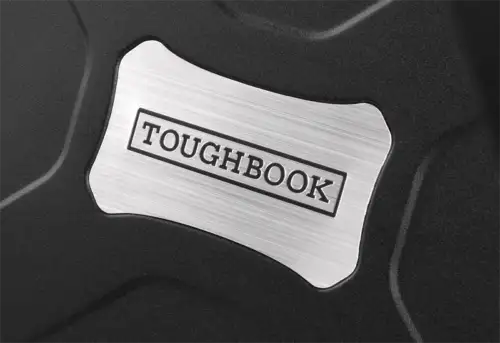 Lot 10X Aluminum Lid Labels Panasonic Toughbook Cf-19 Cf-30 Cf-31 Sticker Badge