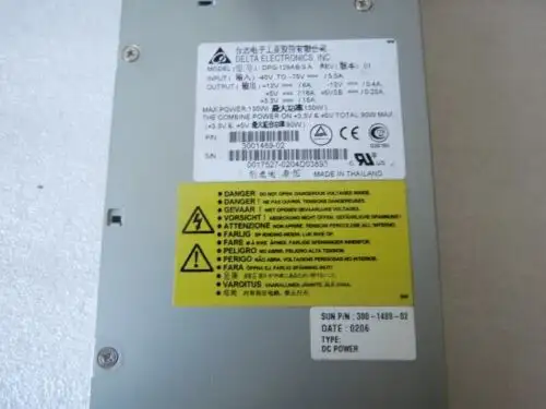 Sun/Oracle 300-1489 Delta Dc Input Power Supply Type Netra 120