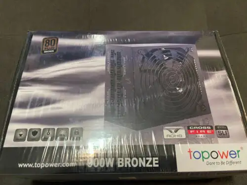 Topower 900W 80 Plus Bronze. 900Wb1. Cross Fire Ready.