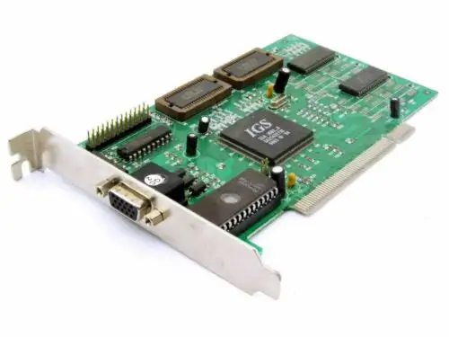 Igs Intergraphics Systems Iga 1680_A 2Mb Pci Vga Graphics Video Adapter Board
