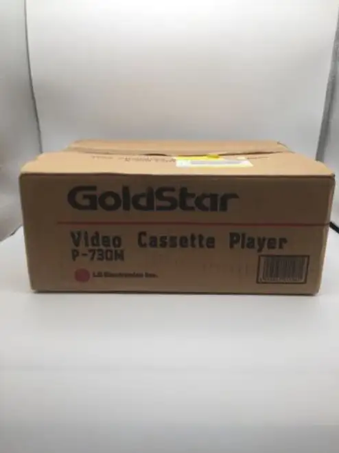 Goldstar Vcr P-730M By Lg Electronics