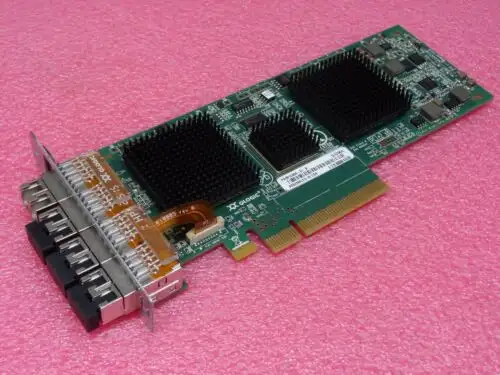 Qlogic Qle2564L 4 Port 8Gb Fiber Channel Hba Px4810404-01 #Tq88