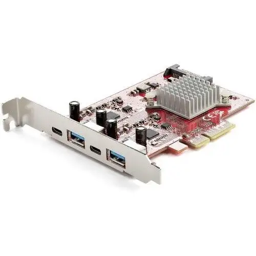 Startech 4-Port Usb Pcie Card 10Gbps Usb Pci Express Expansion Card With 2 Cont