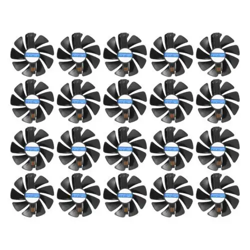20Pcs 95Mm Cf1015H12D Dc12V Video Card Cooler Cooling Fan For Sapphire Rx4Rrr