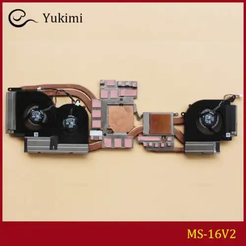 Ms-16V2 Für Msi Creator 15 A10Set Ws66 10Tmt Grafikkarte Kühlkörper Kühler Lüfter