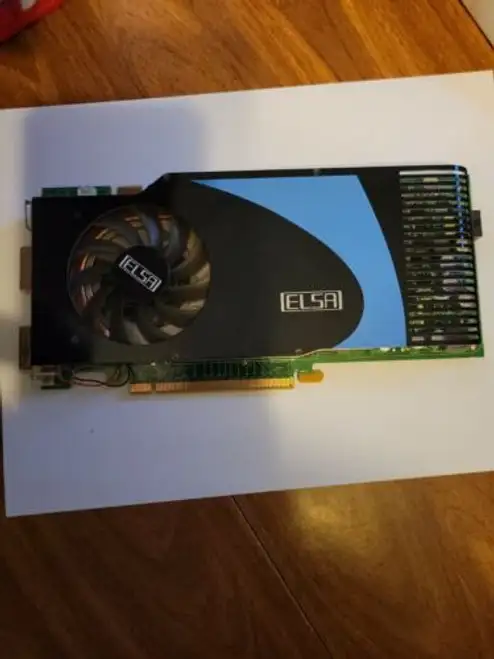 Pc Hardware Graphics Board Elsa Gladiac 796 Gt V2 512Mb [Gd796-512Ergt2]