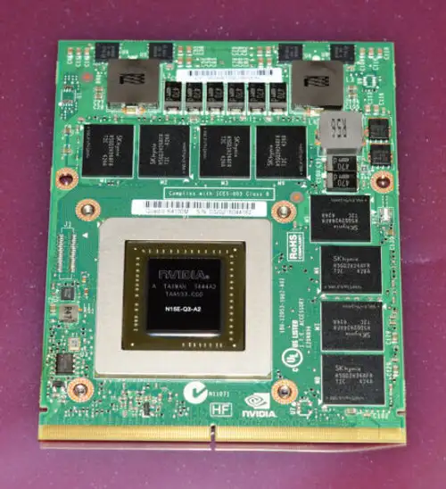 Dell Precision M6800 M6700 Nvidia K4100M 4Gb Graphics Video Card For N15E-Q3-A2