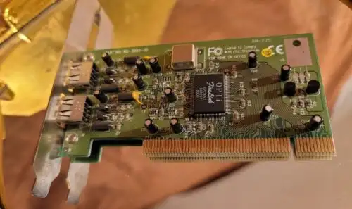 Macally Bg-3800-00 Opti Firelink 82C861 Uh-275 Pci 2-Port Usb 2.0 Adapter Card