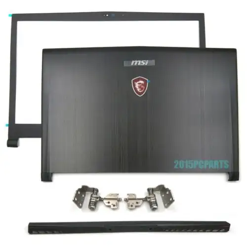 New Msi Gs73Vr 6Rf 7Re 7Rf 7Rg 8Rd 8Re 8Rf Lcd Back Cover Front Bezel Lcd Hinges