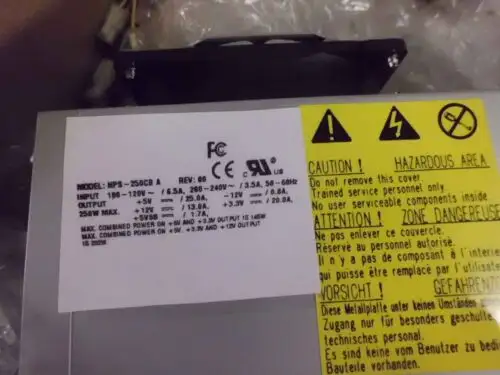 Nps-250Cb A ton Power Ltd Compatible Accessible - 250W Atx Power Supply