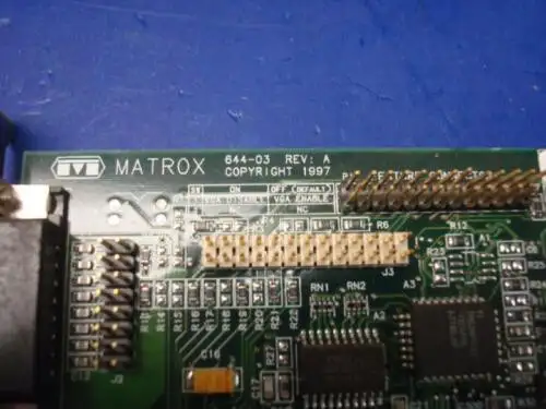 My220P/4N Matrox Video Card Dual Head Pci Mystique 4Mb