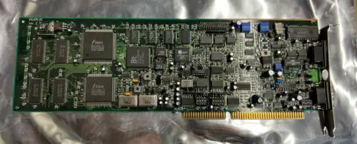 Rare Vigaplus Control Trident Isa 16 Bit Video Card Board F10000600 Ver C