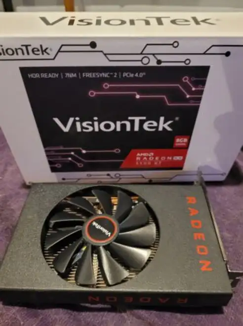 Visiontek Radeon Rx 5500 Xt 8Gb Gddr6 Graphic Card