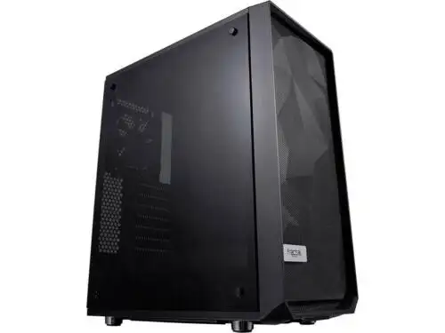 Fractal Design Meshify C Black Atx High-Airflow Compact Dark Tint Tempered Glas