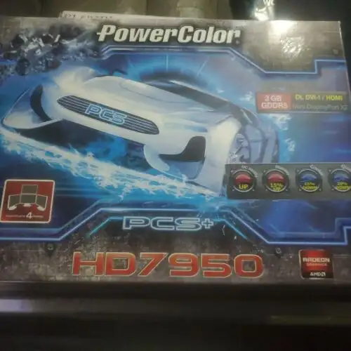 Power Color Pcs+ Hd7950 3Gb Gddr5 Dl Dvi-I/Hdmi Mini Disply Port X2 Supports +4