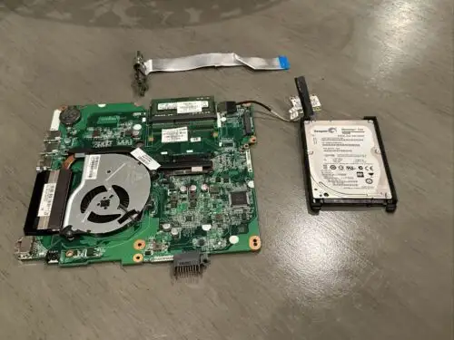For Hp 15-F Intel N2940 Cpu Motherboard Dau88Mmb6A0 500 Gb Hdd With Windows 8.1