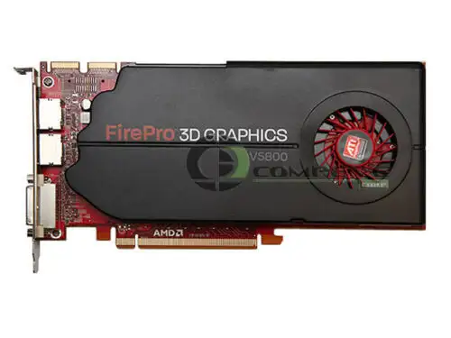 Ati Firepro V5800 1Gb Gddr5 Pcie X16 Professional Video Graphics Card Dell 6Rn0Y
