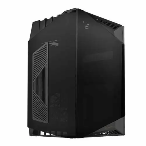 Boîtier Silverstone Sst-Ld03B-Af (Black Aeroflow) teinté TG Mini-DTX/Mini-Itx SFF