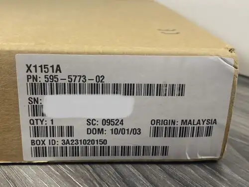 Sealed Sun Microsystems X1151A Pn: 595-5773-02 Gigaswift Ethernet Fiber Network