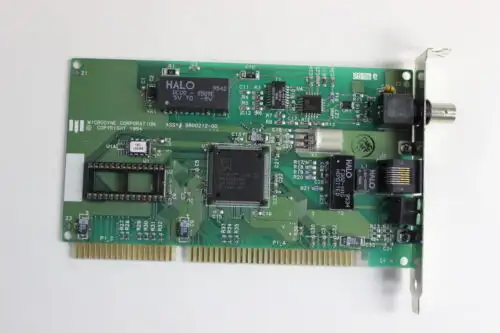 Microdyne Eagle Ne2500Plus Isa Ethernet Adapter 9800212-01 With