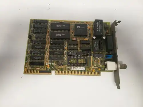 Rare Vertex M1 Isa Network Ethernet Card 10Base2 & 10Base5 P/N: 60-4000110