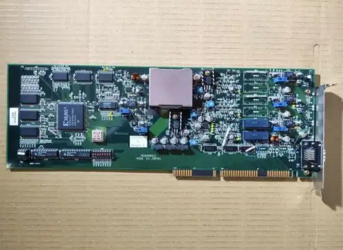 Vintage Retro Analog To Digital Converter Card Adboard2 Isa Db15 Xilinx Xc5210