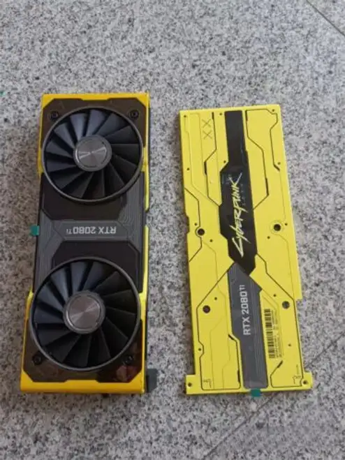 2080Ti Cyberpunk Radiator Not Original Not Original Modified