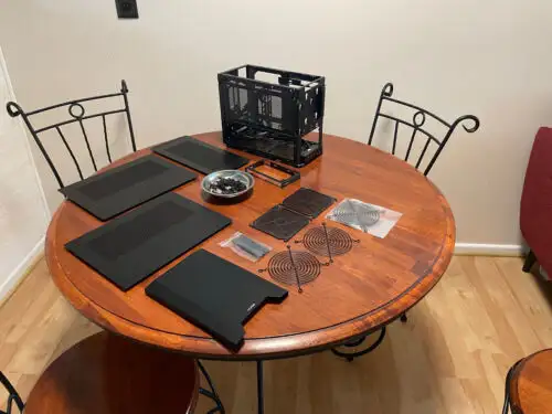 Ncase M1 V5 Black Aluminum Sff Mini-Itx Pc Case