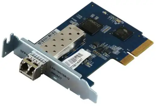 Network Card Qnap Lan-0.4Oz1Sr-U Sfp+ 10Gbps Dual Port Pci-Ex4 Low Profile