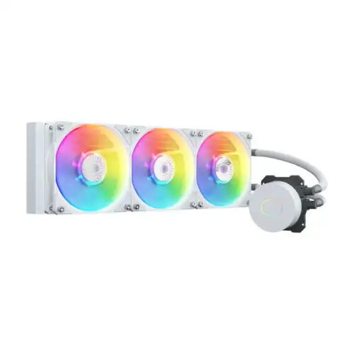 Cooler Master Mlw-D36M-A18Pw-Rw Ventola Masterliquid Ml360L Argb V2 Bianco al dettaglio